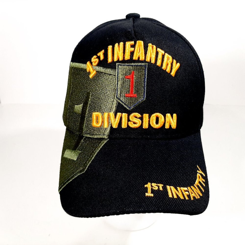 US Army 1st Infantry Division Men's Ball Cap Hat B
